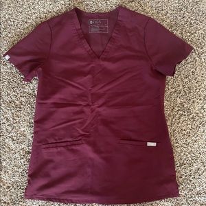 Burgundy Figs Scrub Set